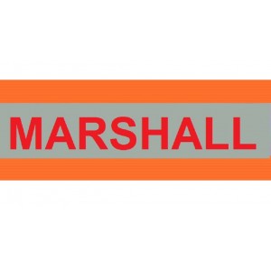 HVE1008 XL Orange Armband Printed MARSHALL