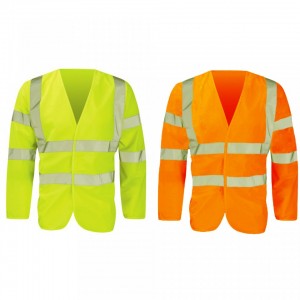 HVE200 Long Sleeved Hi Visibility Class 3 Vest