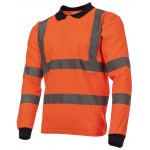 HVE310 FRAS Fire Retardant & Anti-Static Hi Visibility Polo Shirt