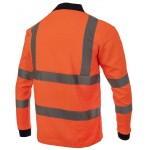 HVE310 FRAS Fire Retardant & Anti-Static Hi Visibility Polo Shirt