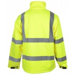 HVE083 Soft Shell Hi-Viz Jacket (EN20471)