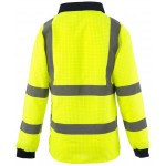 HVE310 FRAS Fire Retardant & Anti-Static Hi Visibility Polo Shirt